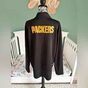 Fanatics Green Bay Packers XL fleece lined zip up jacket